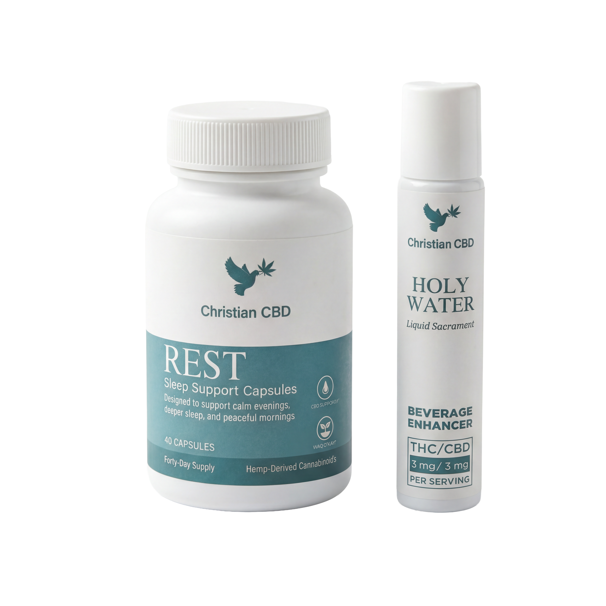 Holy Water Liquid Sacrament + REST — All Four Expressions